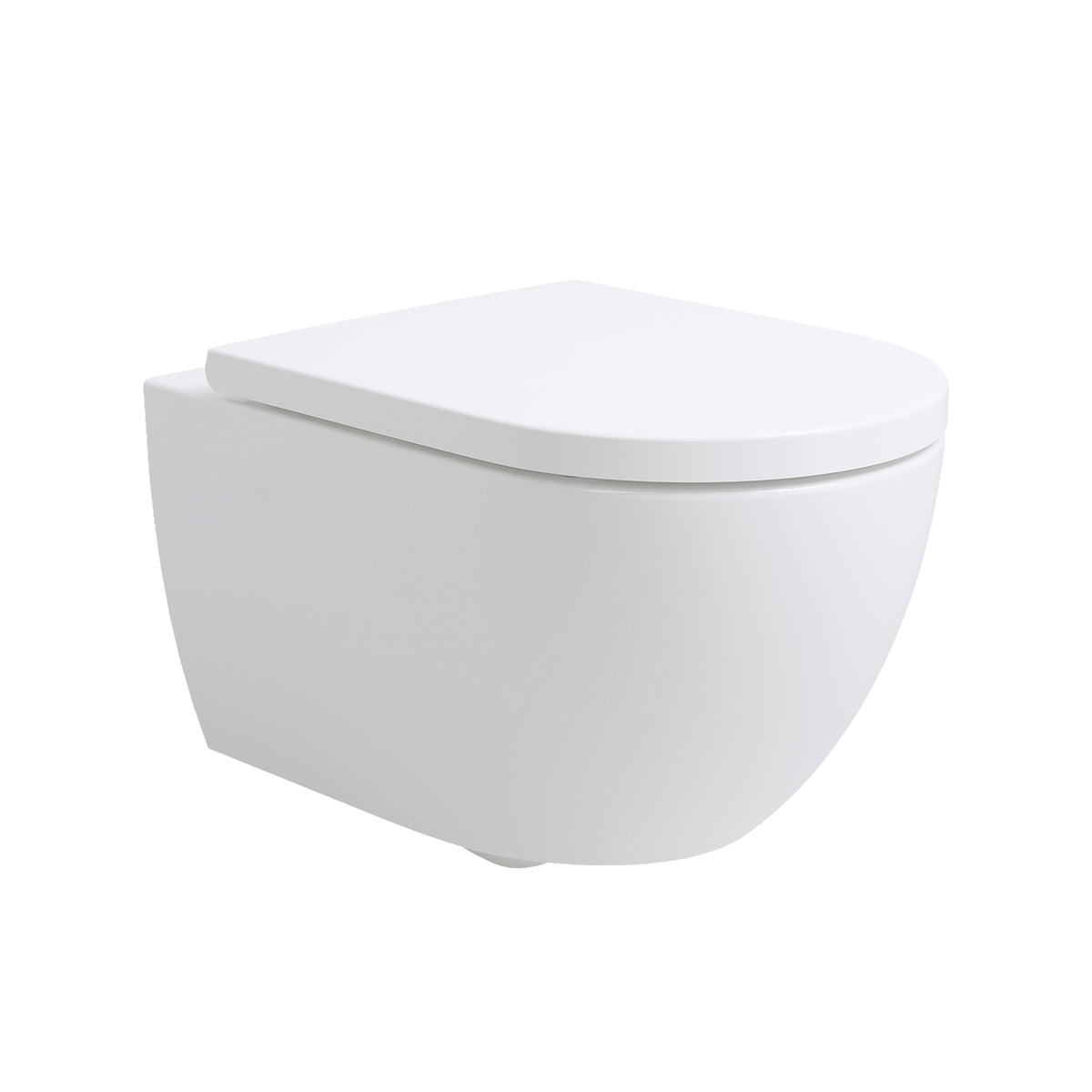 Whirlflush Hänge Wand WC Soho 3.0 Spülrandlos Tornado Spülung Weiß Gla