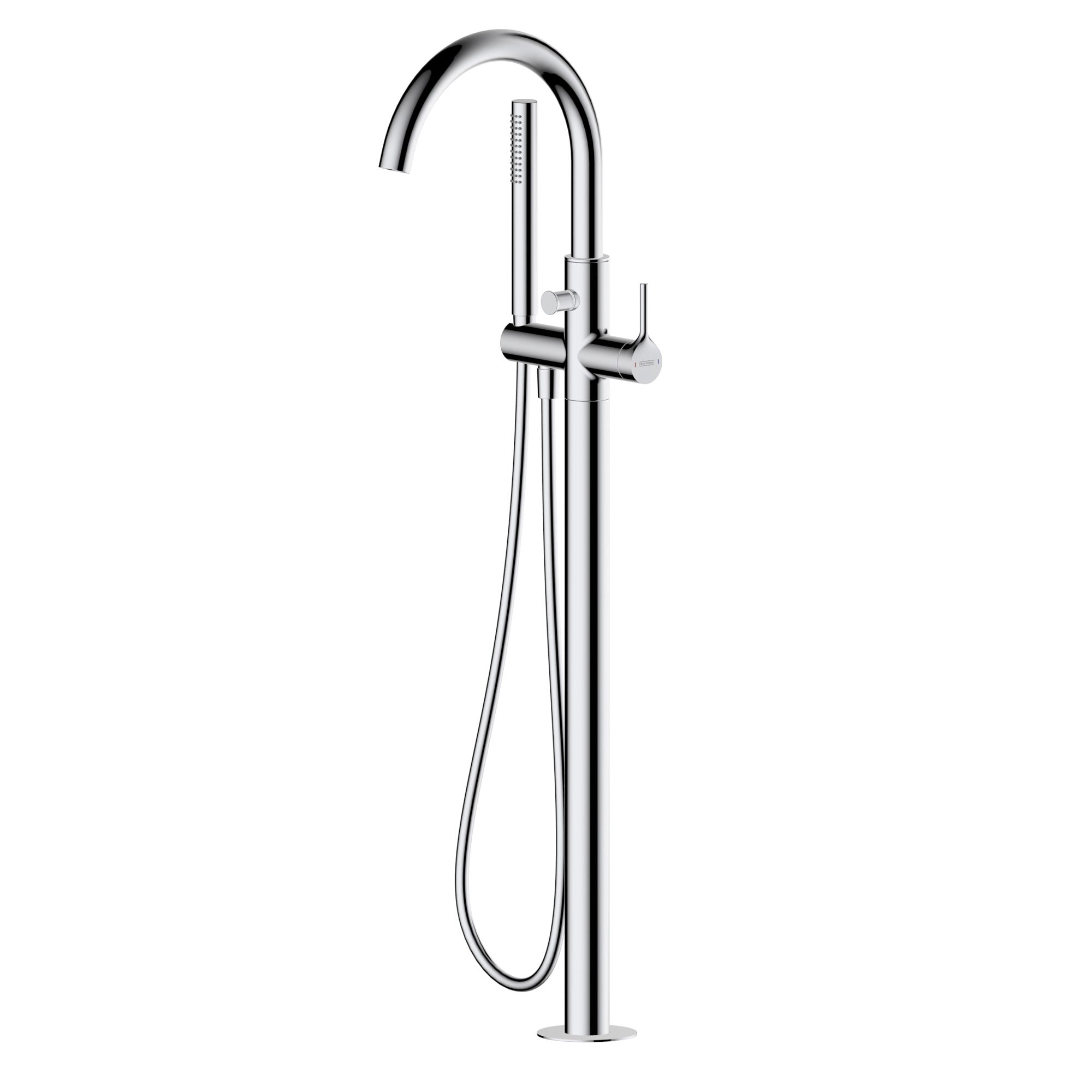 Freestanding Bathtub Faucet Highline Chrome Floor-Mounted Faucet