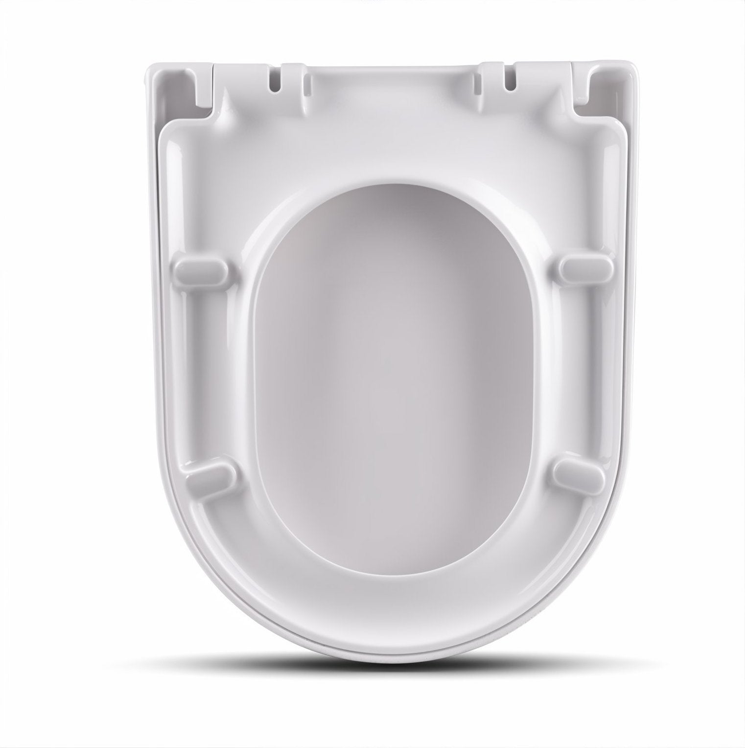 Stilform Soho 2.0 WC Sitz D-Form mit Absenkautomatik in Weiss (Duroplast)