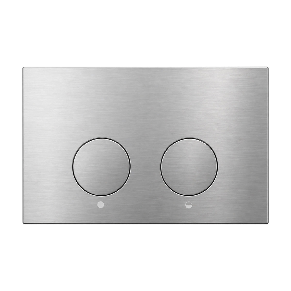 Placa pulsadora 106 de acero inoxidable cepillado - Compatible con Geberit Sigma