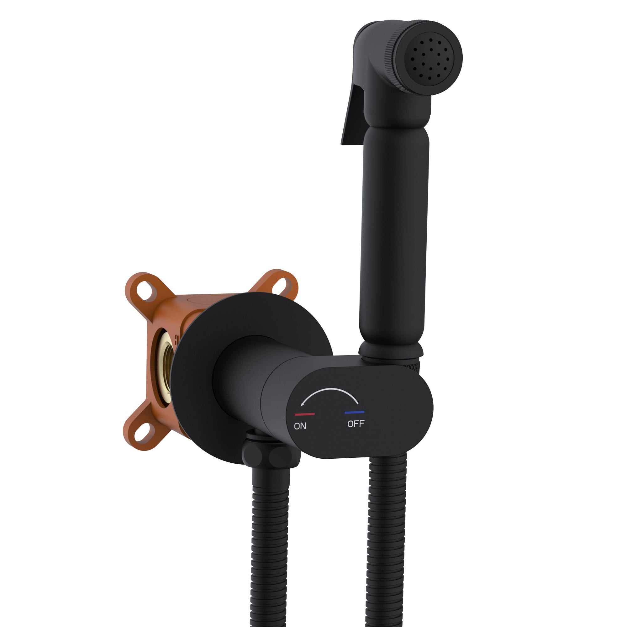 Miscelatore doccia WC/Bidet di design SOHO set completo con corpo UP