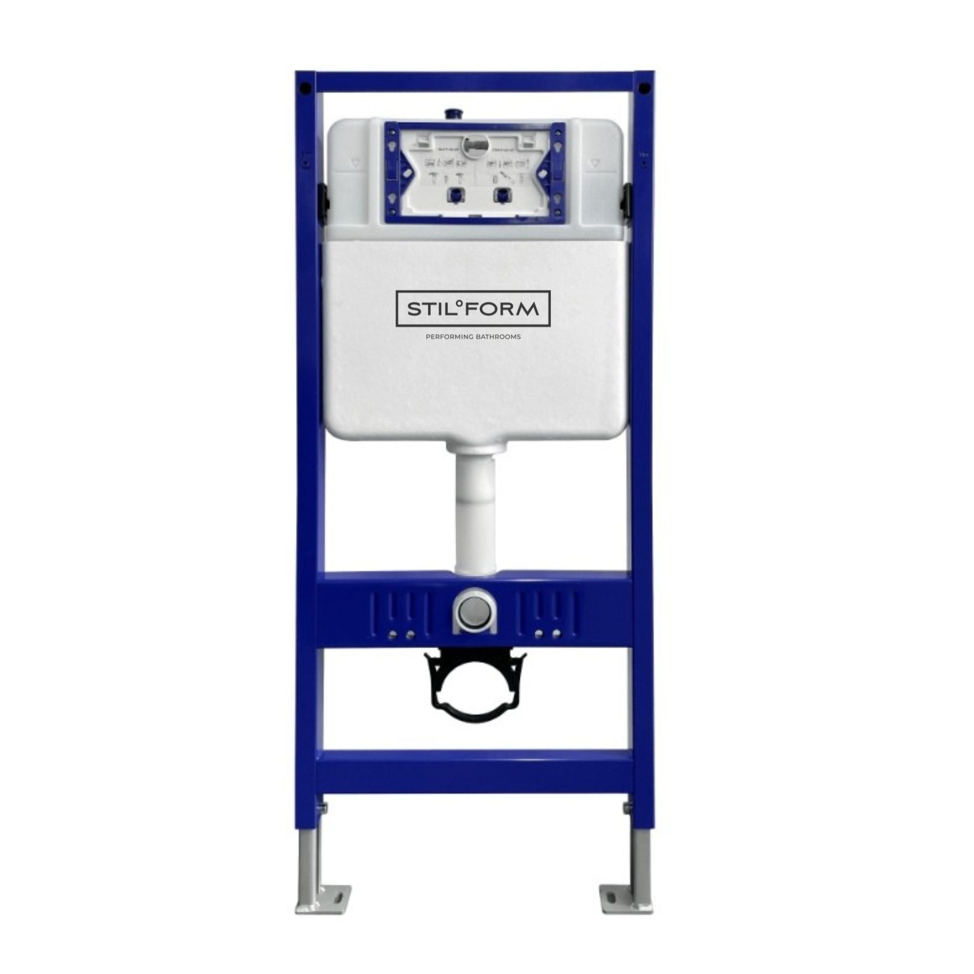Stilform WC Vorwandelement Flache Bauweise mit Spülkasten 112 cm für Wand-WC